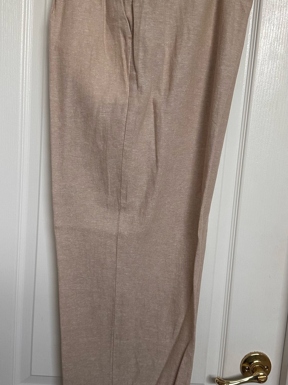 Old Navy Straight-Leg Pants in Light Taupe